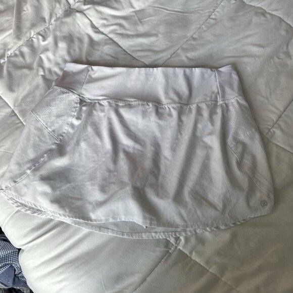 Hind Womens Large L Athletic White Skirt Skort Tennis Golf Pickleball Outdoor - Picture 1 of 8